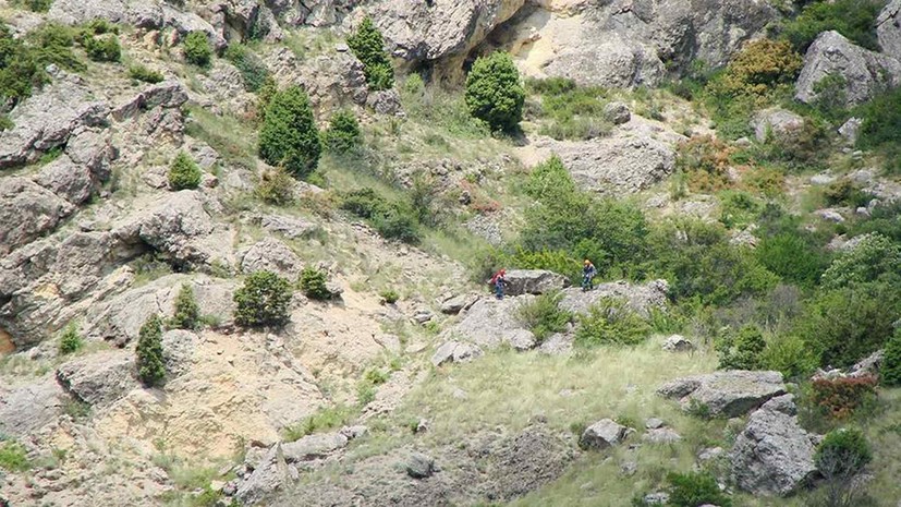 В Крыму спасатели эвакуировали группу туристов