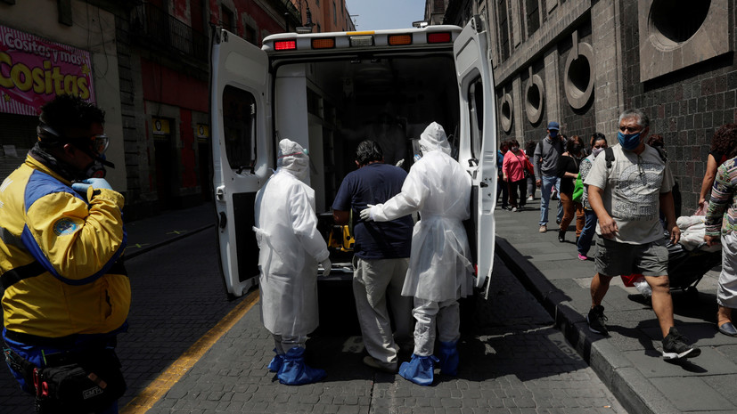 Число выявленных случаев коронавируса в Мексике превысило 344 тысячи
