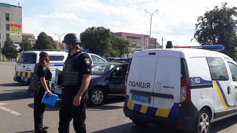 В кафе в Киеве произошёл взрыв