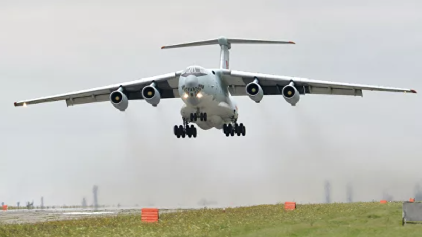 Самолёты Ил-76 задействовали в тушении пожаров в Оренбуржье