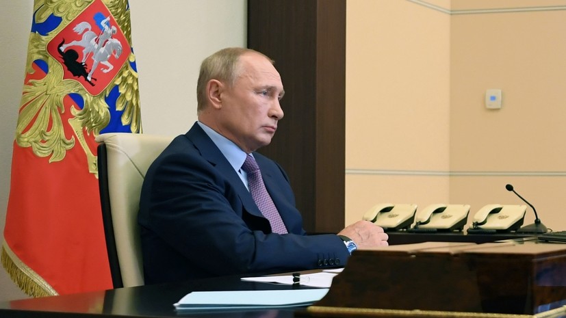 Путин обсудил с Совбезом задержание россиян в Белоруссии