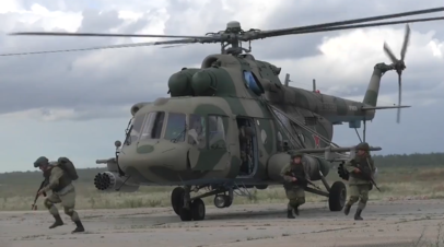 Масштабные учения сил ВДВ в Рязанской области — видео