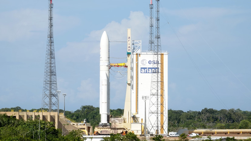 Запуск ракеты Ariane 5 с Куру отложен