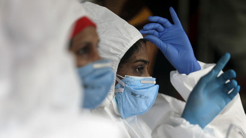 В Индии выявили более 63 тысяч случаев коронавируса за сутки