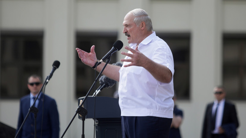 В Киеве обвинили Лукашенко в провокационном поведении