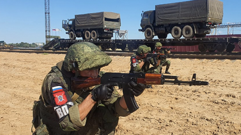 В России начинаются учения военной полиции