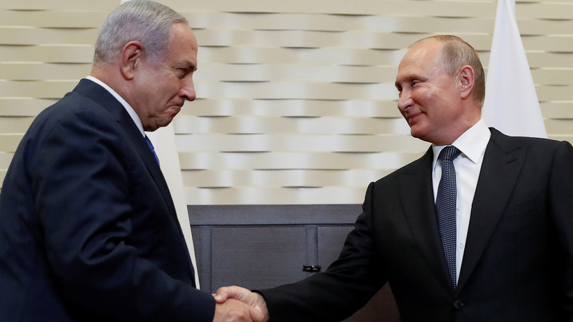 Путин и Нетаньяху провели телефонный разговор