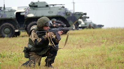 Комплексные тактические учения в Белоруссии на Гродненском направлении