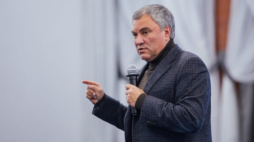 Володин рассказал о роли Госсовета в системе власти России Володин рассказал о роли Госсовета в системе власти России