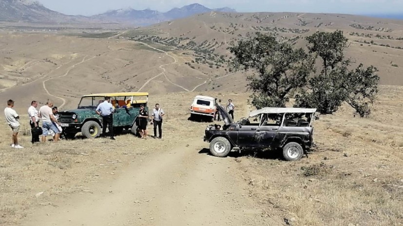 В Крыму проводится проверка по факту аварии в горах под Судаком В Крыму проводится проверка по факту аварии в горах под Судаком