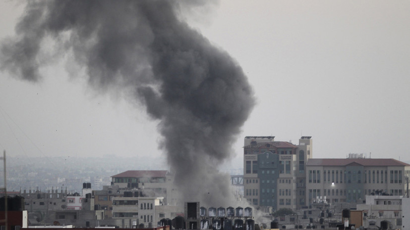 ВВС Израиля нанесли удары по объектам ХАМАС в секторе Газа