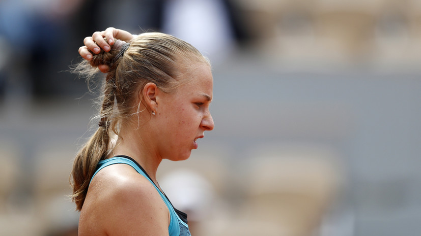 Блинкова уступила Плишковой в третьем круге турнира WTA в Риме Блинкова уступила Плишковой в третьем круге турнира WTA в Риме