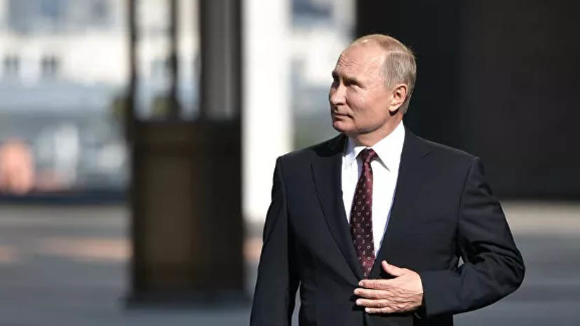 Путин прибыл на учения «Кавказ-2020»