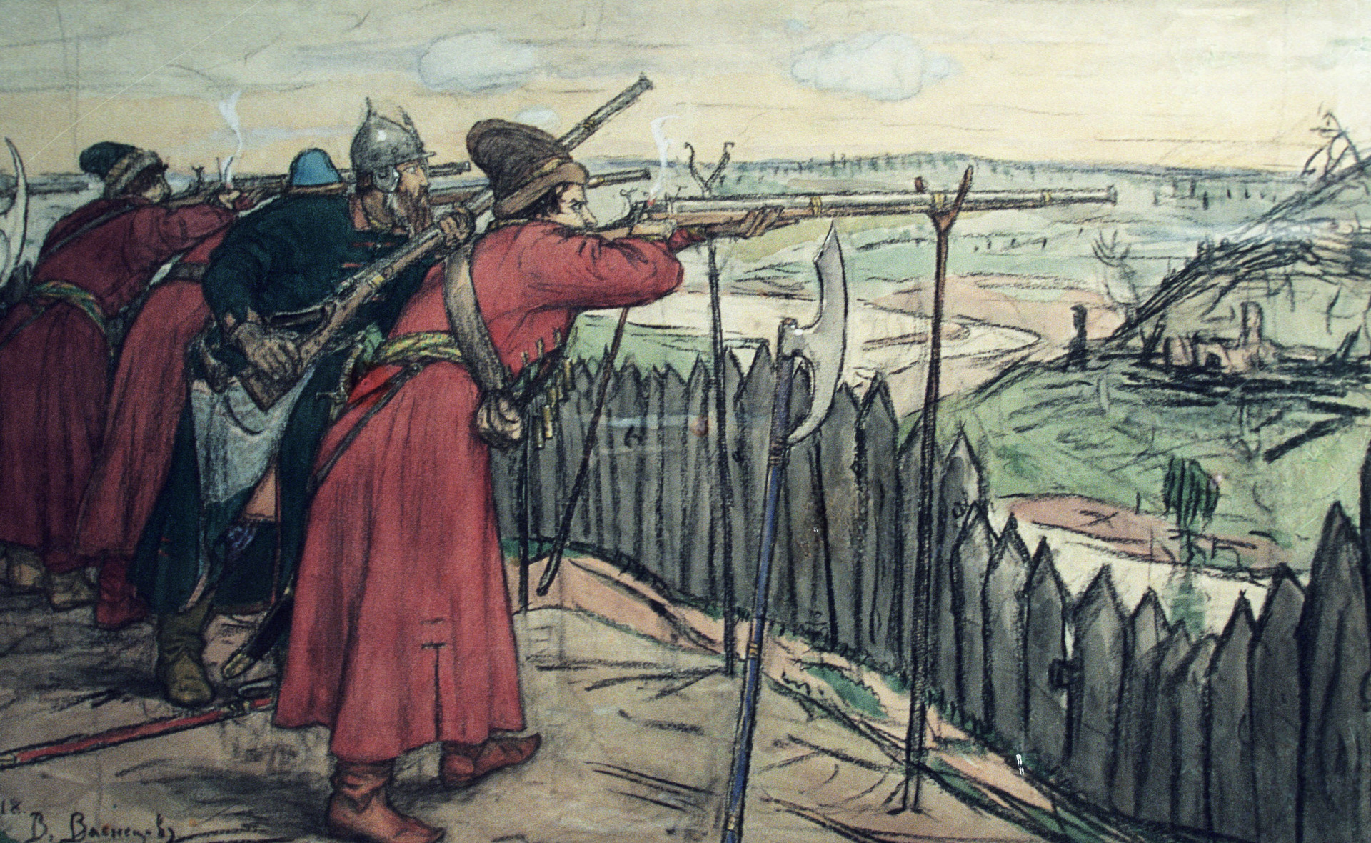 Стрельцы Ивана Грозного картина