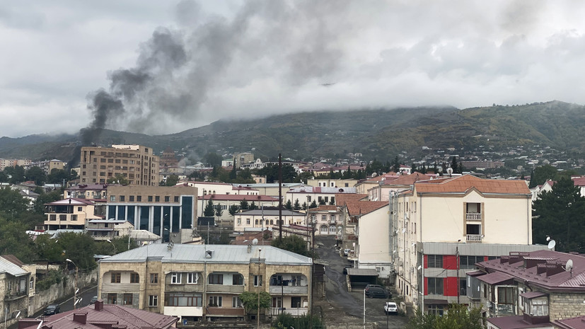 В СВР заявили об устремившихся в Нагорный Карабах боевиках