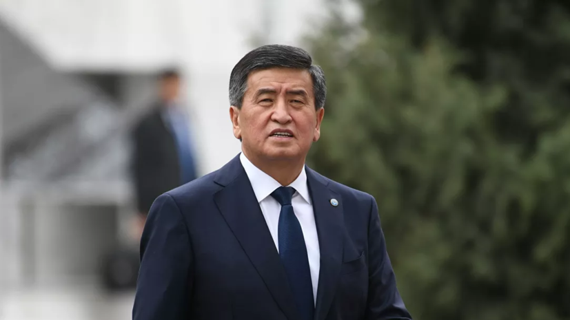 Президент Киргизии и новый спикер парламента обсудили ситуацию в стране