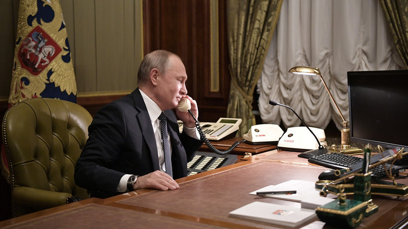 Путин провёл телефонный разговор с наследным принцем Абу-Даби Путин провёл телефонный разговор с наследным принцем Абу-Даби