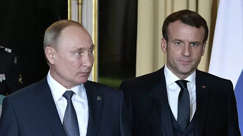 Путин и Макрон обсудили ситуацию вокруг Нагорного Карабаха