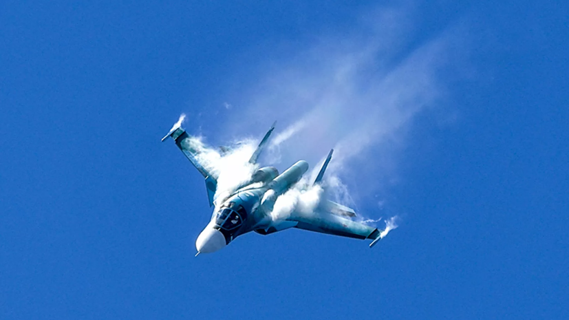 Самолёт Су-34 потерпел аварию в Хабаровском крае