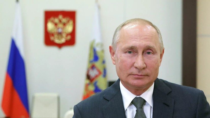 Путин отреагировал на слова Трампа о получении Байденом денег от России