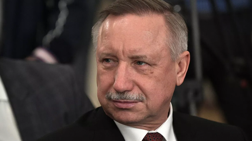 Беглов заявил о «критическом» числе заболевших COVID-19 в Петербурге