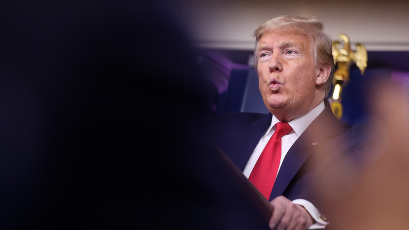 Трамп раскритиковал действия антифа в Вашингтоне