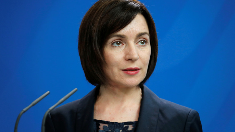 Санду заявила о выведении внешней политики Молдавии «из комы»
