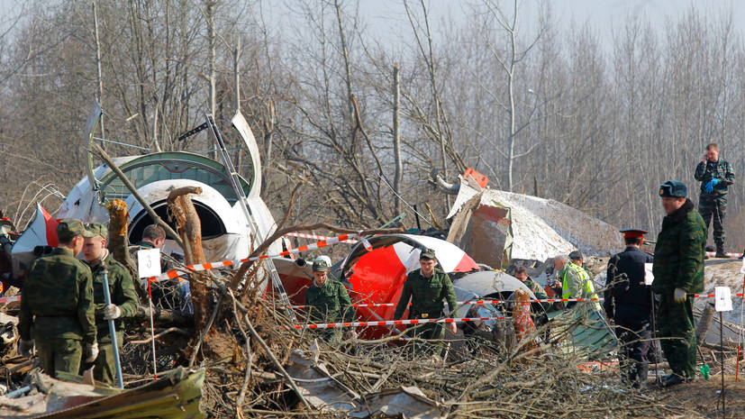 Russia sent a request to Poland in the case of the plane crash of Kaczynski