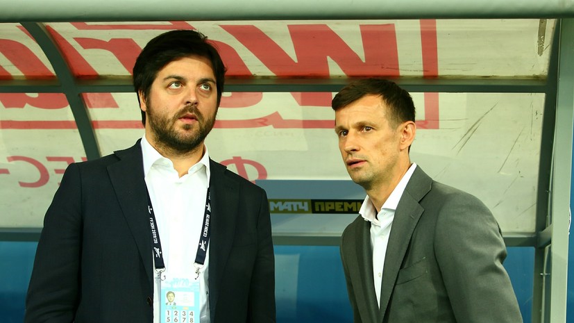 Спортивный директор «Зенита» опроверг наличие конфликта с Семаком