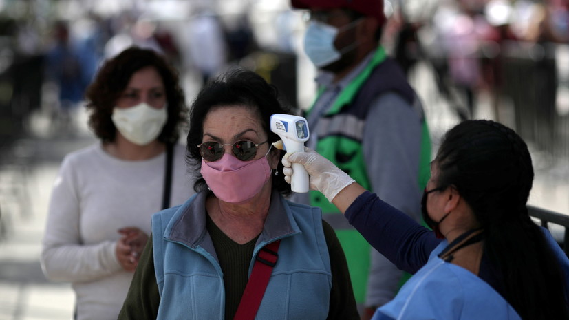 В Мексике число выявленных случаев коронавируса достигло 1 168 395