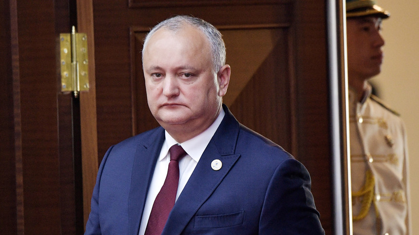 Додон оценил борьбу с коронавирусом в Молдавии