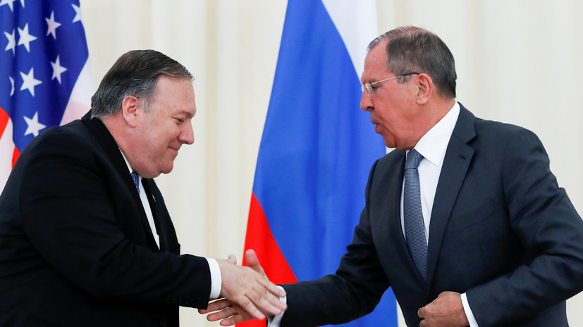 Лавров оценил заявление Помпео об «угрозе» России Средиземноморью