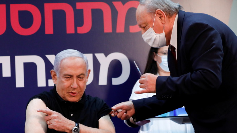 Нетаньяху рассказал о своём самочувствии после прививки от COVID-19