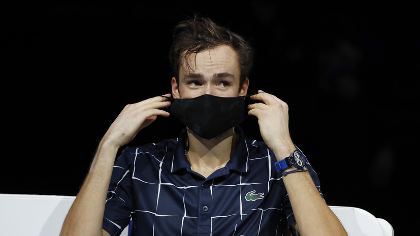Теннисист Медведев назвал свой самый запомнившийся матч в 2020 году