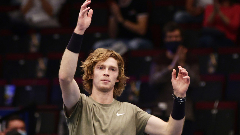 Рублёв о награде ATP: я больше рад за своего тренера