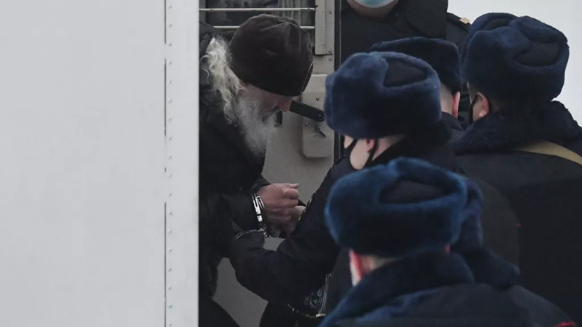 Суд отправил под арест бывшего схимонаха Сергия