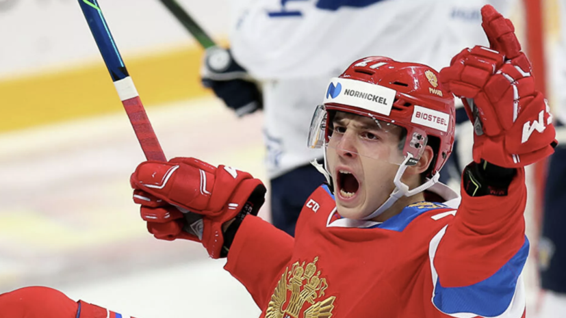 Амиров признан лучшим игроком молодёжной сборной России в матче МЧМ со Швецией