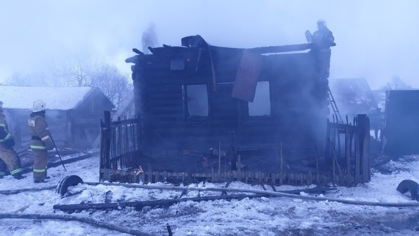 В Чувашии рассказали о погибшей в пожаре семье