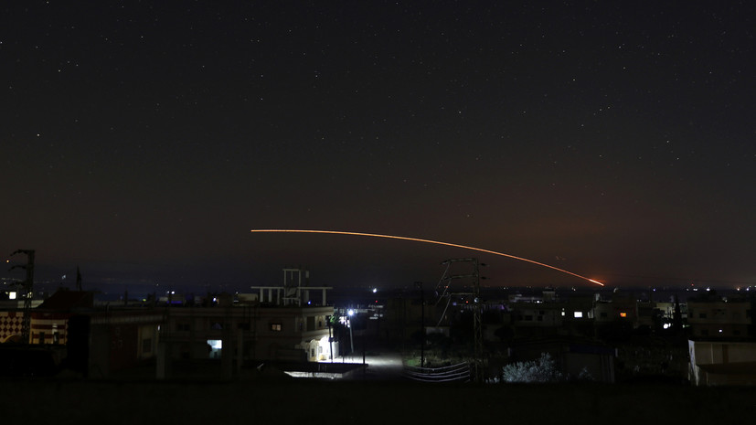 SANA: средства ПВО Сирии отразили ракетную атаку Израиля