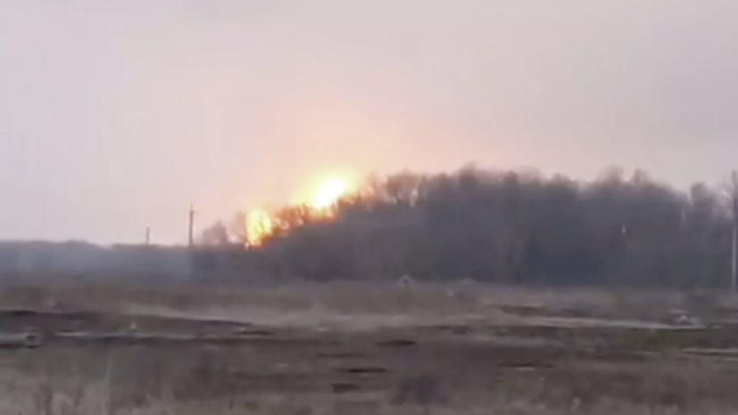 В Полтавской области прогремел взрыв на газопроводе