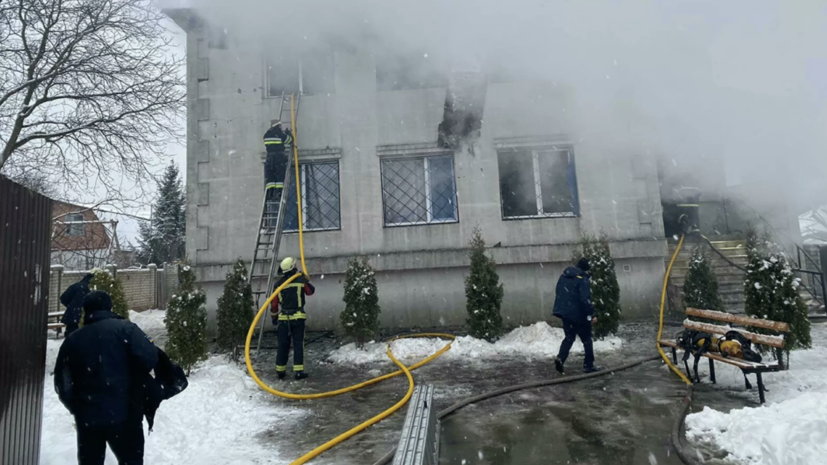 По делу о пожаре в доме престарелых в Харькове задержаны три человека