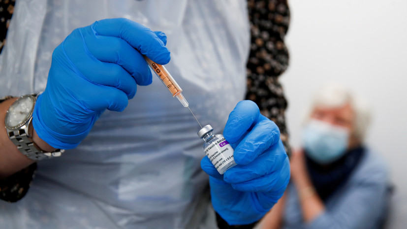 В Британии первую дозу вакцины от COVID получили более 6,5 млн человек