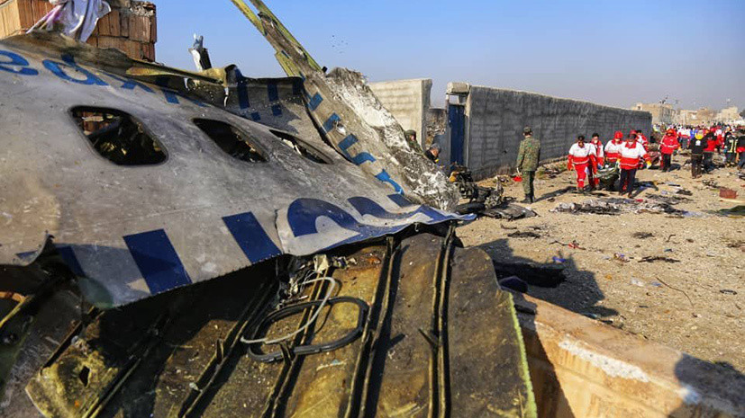 В Иране завершили расследование дела о крушении украинского Boeing