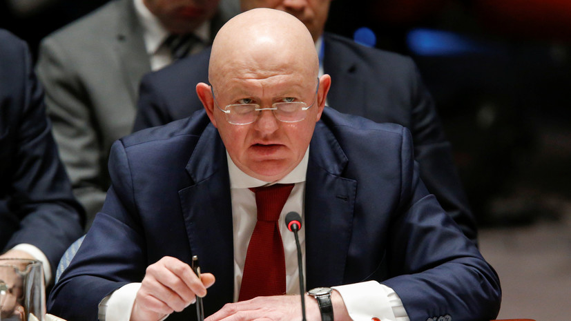 Небензя рассказал о письмах Байдену и Джонсону о снятии санкций с САР