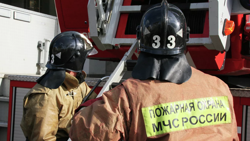 В центре Москвы произошёл пожар в двухэтажном здании с ресторанами