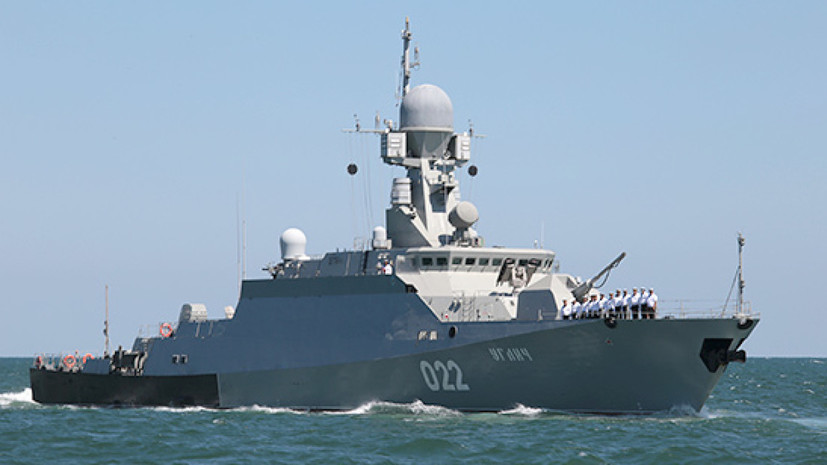 В Каспийском море прошли учения ЮВО