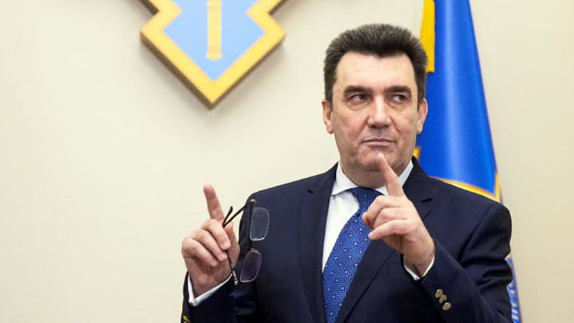 Секретарь Совбеза Украины призвал отказаться от термина «Донбасс»
