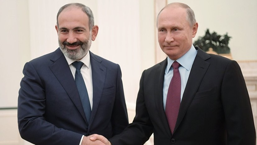 В Кремле анонсировали встречу Путина и Пашиняна 1 В Кремле анонсировали встречу Путина и Пашиняна