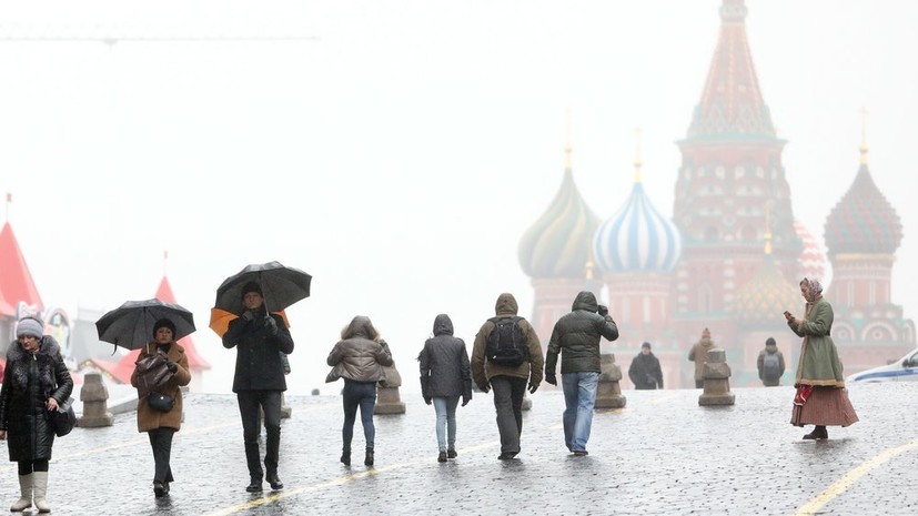 В Москве за сутки выпало более 20% месячной нормы осадков 1 В Москве за сутки выпало более 20% месячной нормы осадков