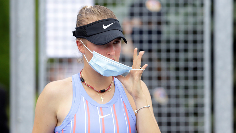 15-летняя Фрухвиртова впервые в карьере вышла в четвертьфинал турнира WTA